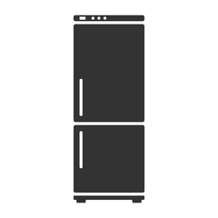 fridge appliance isolated icon vector graphics