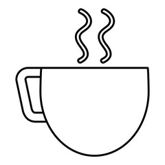 coffee cup isolated icon