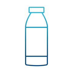 Empty bottle isolated