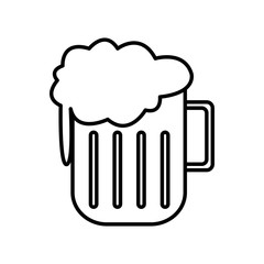 Beer glass cup