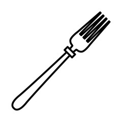 Fork cutlery symbol