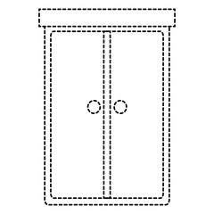 closet bedroom isolated icon