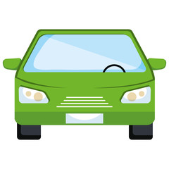 car vehicle isolated icon