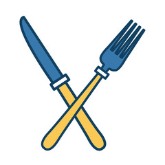 Fork and knife cutlery