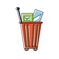 shopping basket icon image