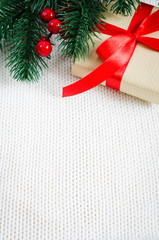 Christmas postcard. Xmas present.