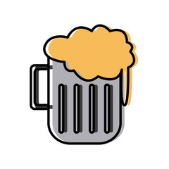 Beer glass cup