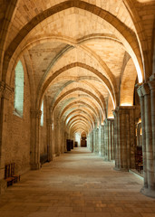 Interior of Basilique Saint-Remi in Reims France