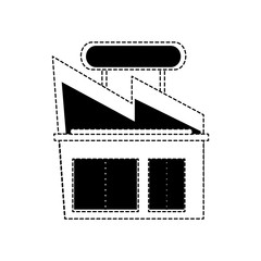 supermarket building icon