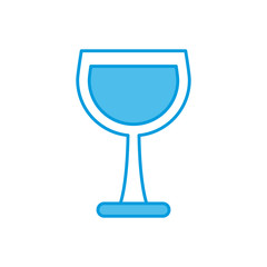 Wine glass cup