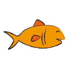 Fish seafood symbol