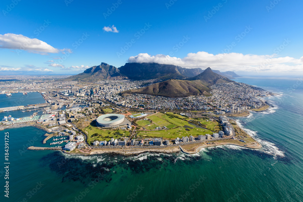 Wall mural Aerial photo of Cape Town 2