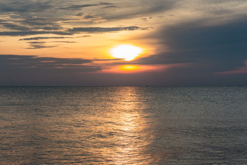 Fototapeta premium Sunrise from the sea