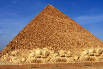 Cheops Pyramid in Giza, Egypt