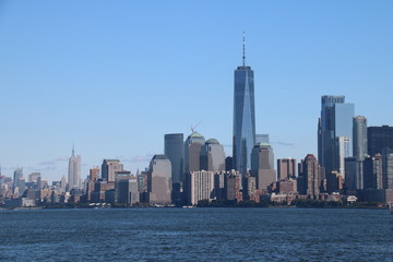 Fototapeta na wymiar Skyline River Building ,New York