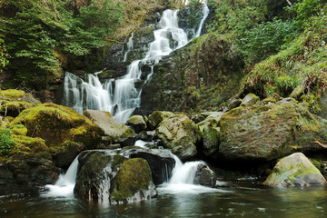 Fototapeta na wymiar Torc Waterfall, Killarney National Park, County Kerry, Ireland