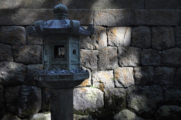 石灯篭　灯篭　参道　神社
