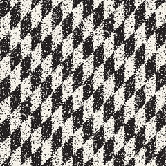 Abstract noisy textured geometric shapes background. Vector seamless grungy pattern.