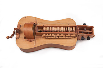 Wheel fiddle. Hurdy-gurdy