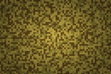 Khaki camouflage. Abstract geometric rectangular background illustration