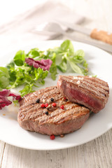 grilled beef steak