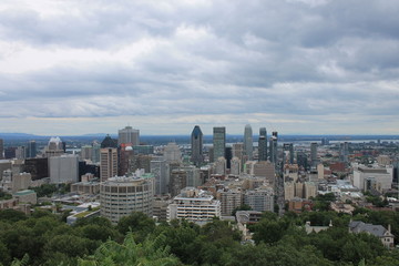 Skyline Park Mont Royal Montreal Canada