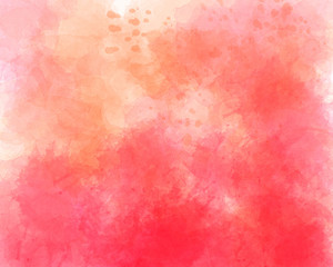 Fototapeta premium Pink watercolor background