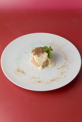 Sopa inglesa de pannettone
