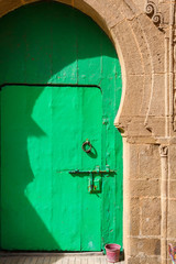 arab style door at marrakech