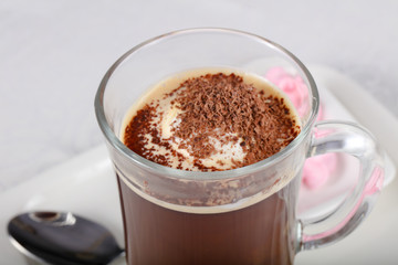 Coffee with ice-cream