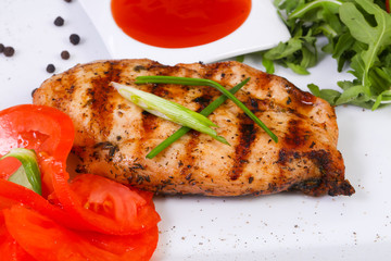 Grilled chicken breast