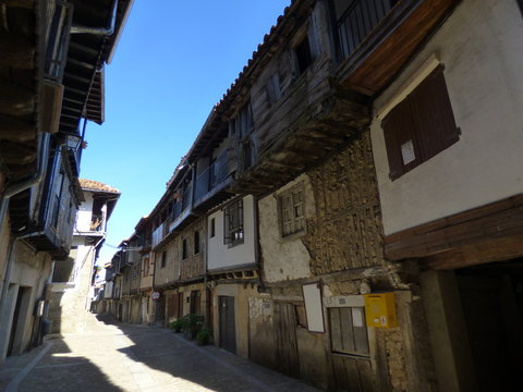 Monforte de la Sierra en Salamanca, pueblo de la comunidad autónoma de Castilla y León (España)