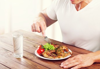 Healthy eating concept.