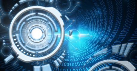 Futuristic technology interface