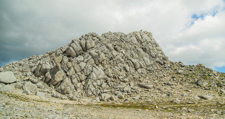 Mountain landscape, nature. Siberia.