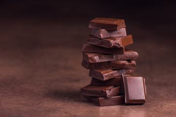 sweet chocolate tower