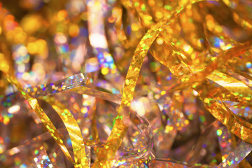 glittering christmas decoration background