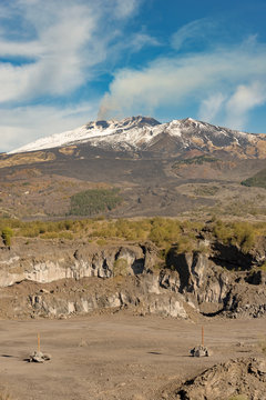 Mount Etna Volcano - Sicily Italy