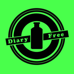 diary free black logo vector design