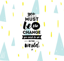 Typography for poster, invitation, greeting card or t-shirt.