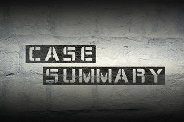 case summary gr