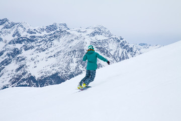 snowboarder, Solden, Austria, extreme winter sport