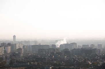 Fototapeta premium Konya city in winter