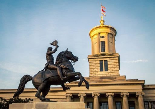 Andrew Jackson Statue Nashville 
