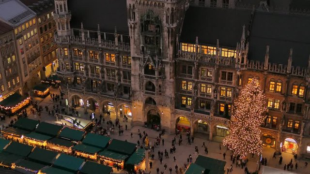 Christmastime in Munich, Bavaria