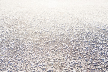 Frozen texture close up. 