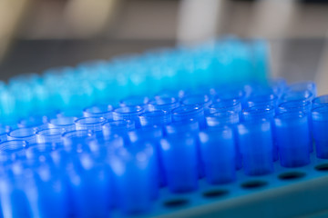 Fototapeta premium Backgrounds of tip for pipette in Lab.