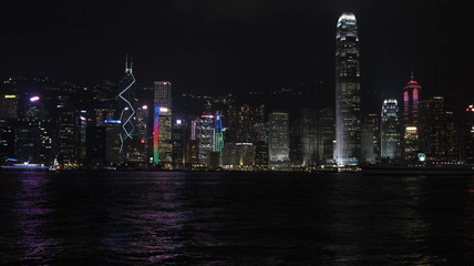 Fototapeta na wymiar Hong Kong Skyline