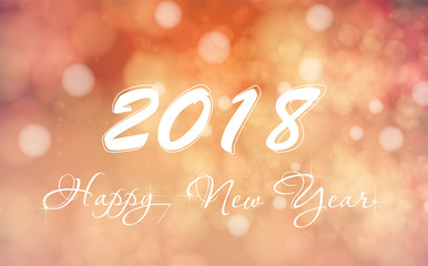 New Year Xmas background, light, stars Vector Illustration easy color editable