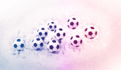 Soccer ball of polygon